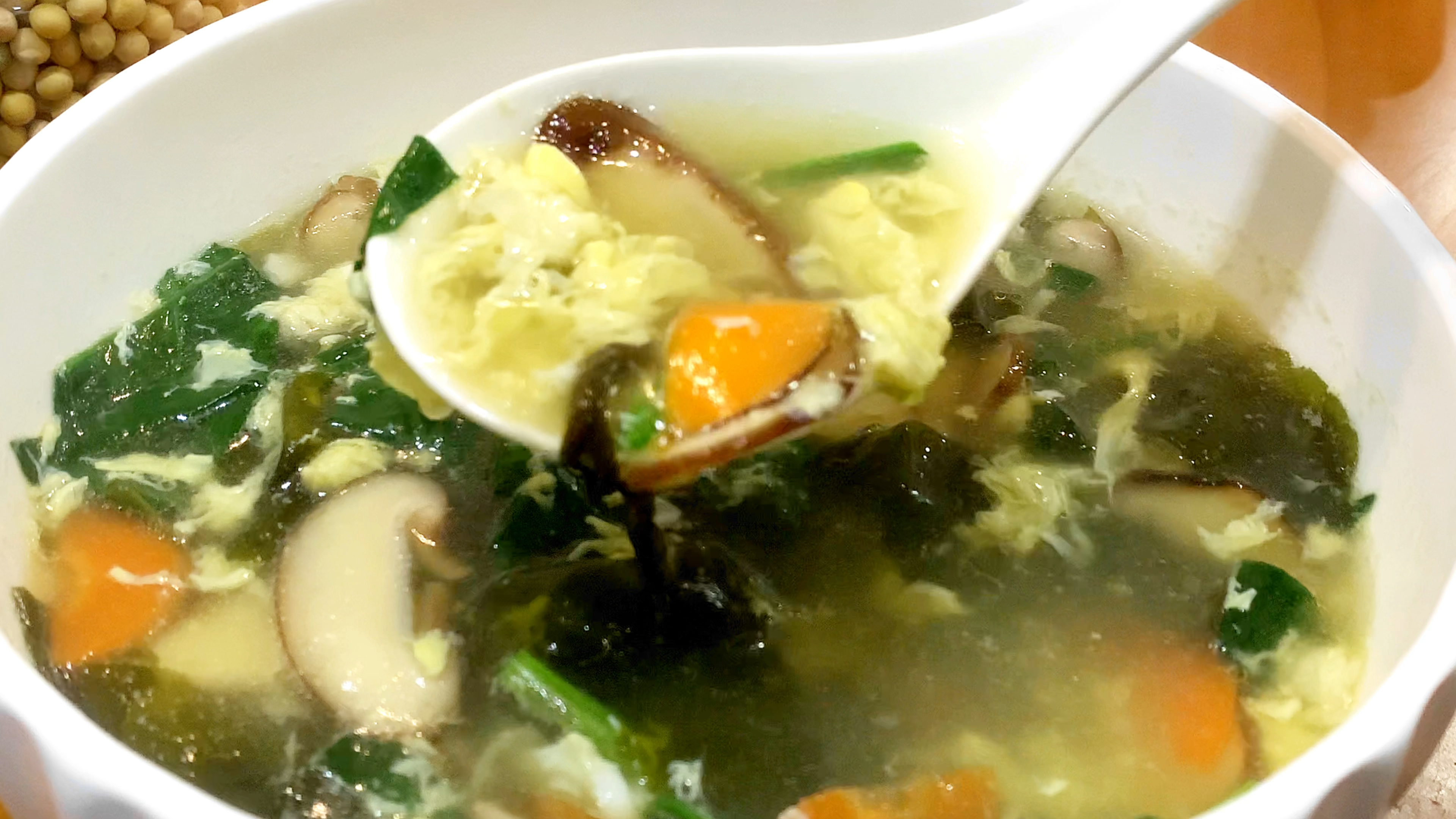 小时候最爱喝肯德基里的“芙蓉汤”,营养高,鲜美好喝,做法简单