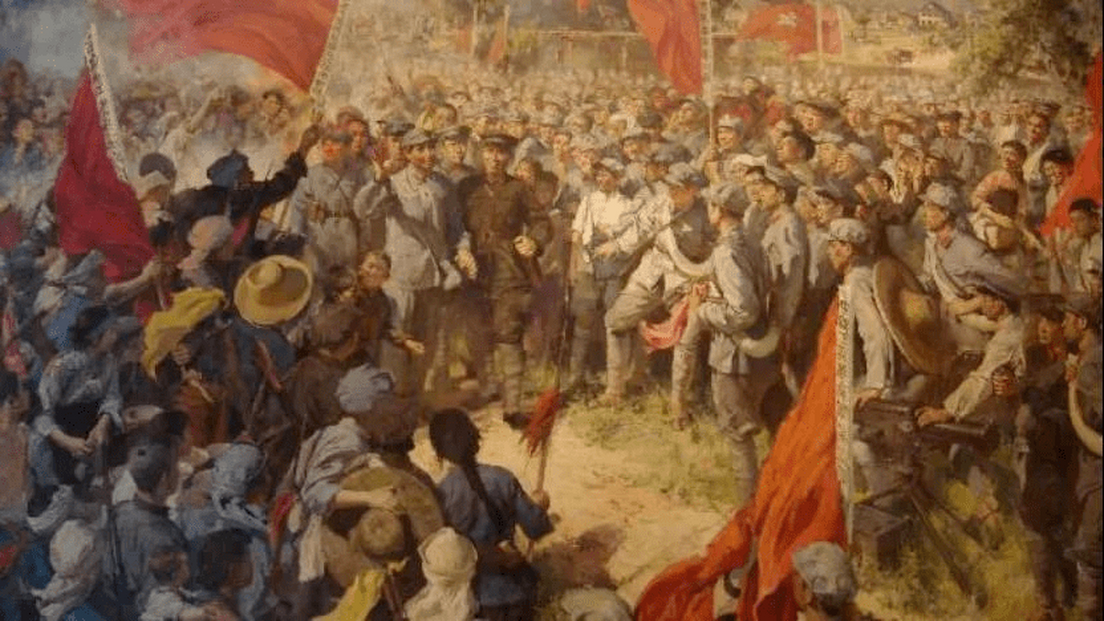 第二次反围剿的时候,敌人是20万,红军是4万,比例5:1.