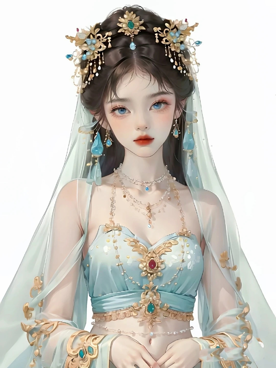 古风壁纸:异域公主