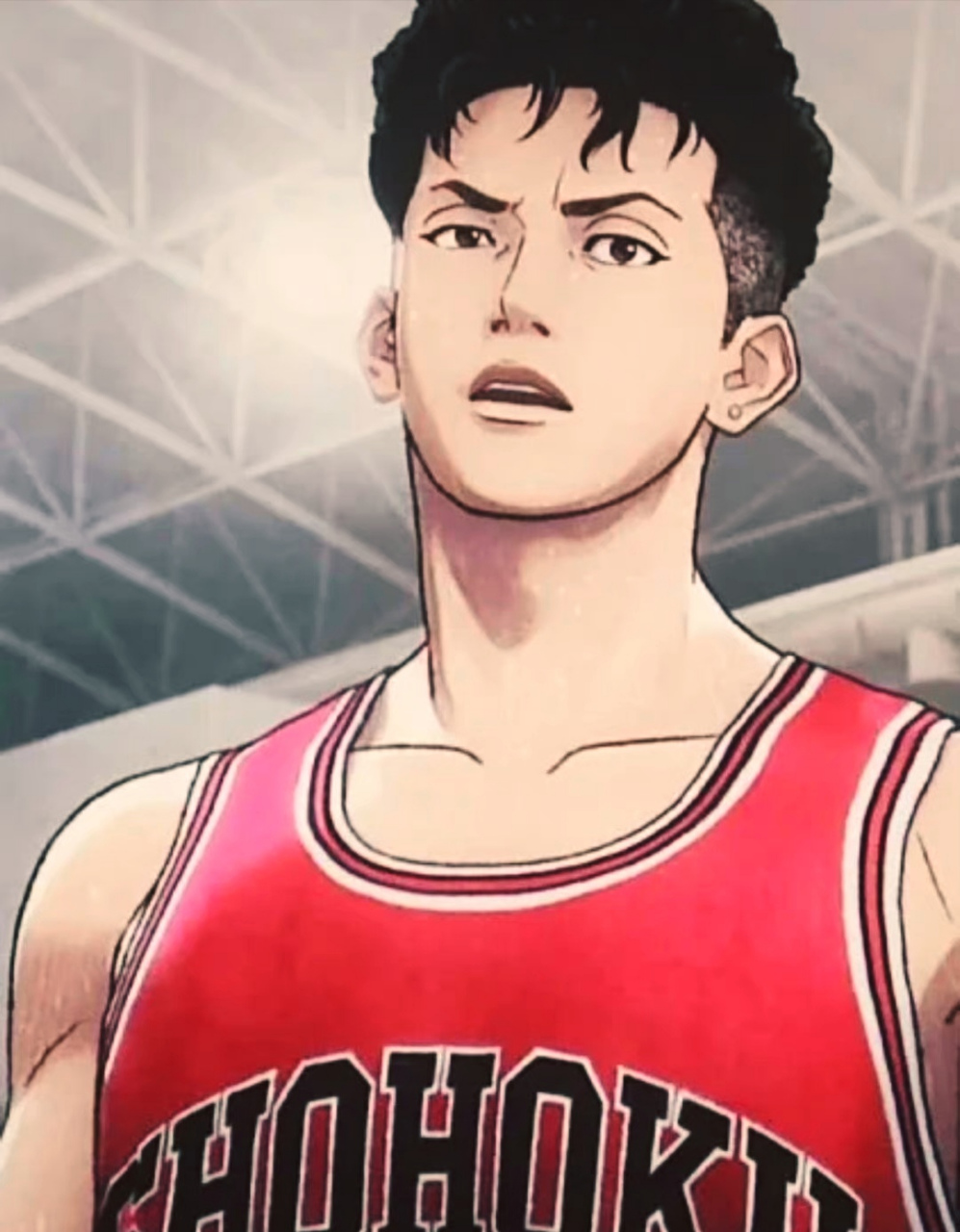 电影版宫城良田很像黄宗泽吗?都有种痞痞帅的气质.#动漫# #灌篮高手