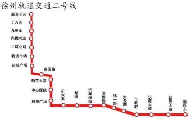 徐州地铁2号线要开通