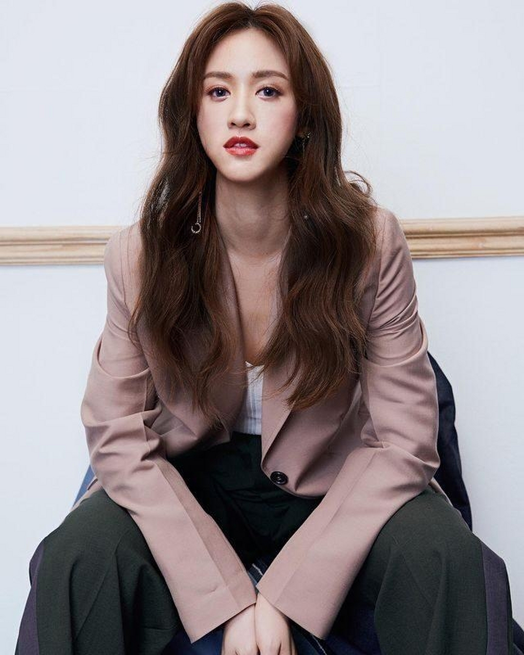 吴姗儒怀孕7个月准备停工待产,小肚凸起做幸福的孕妈  吴姗儒在今年1