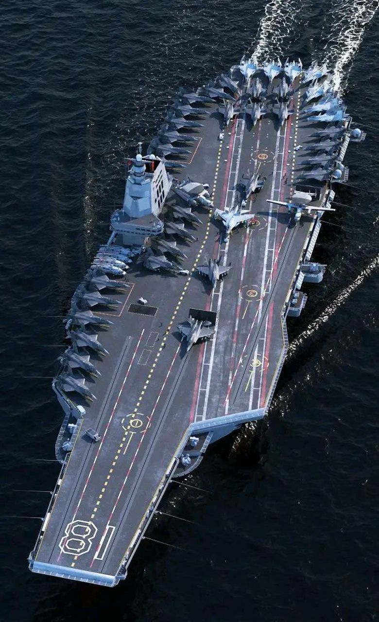 美专家:中国的004型航母,预计十一万吨,动力系统采用核动力,将由中船