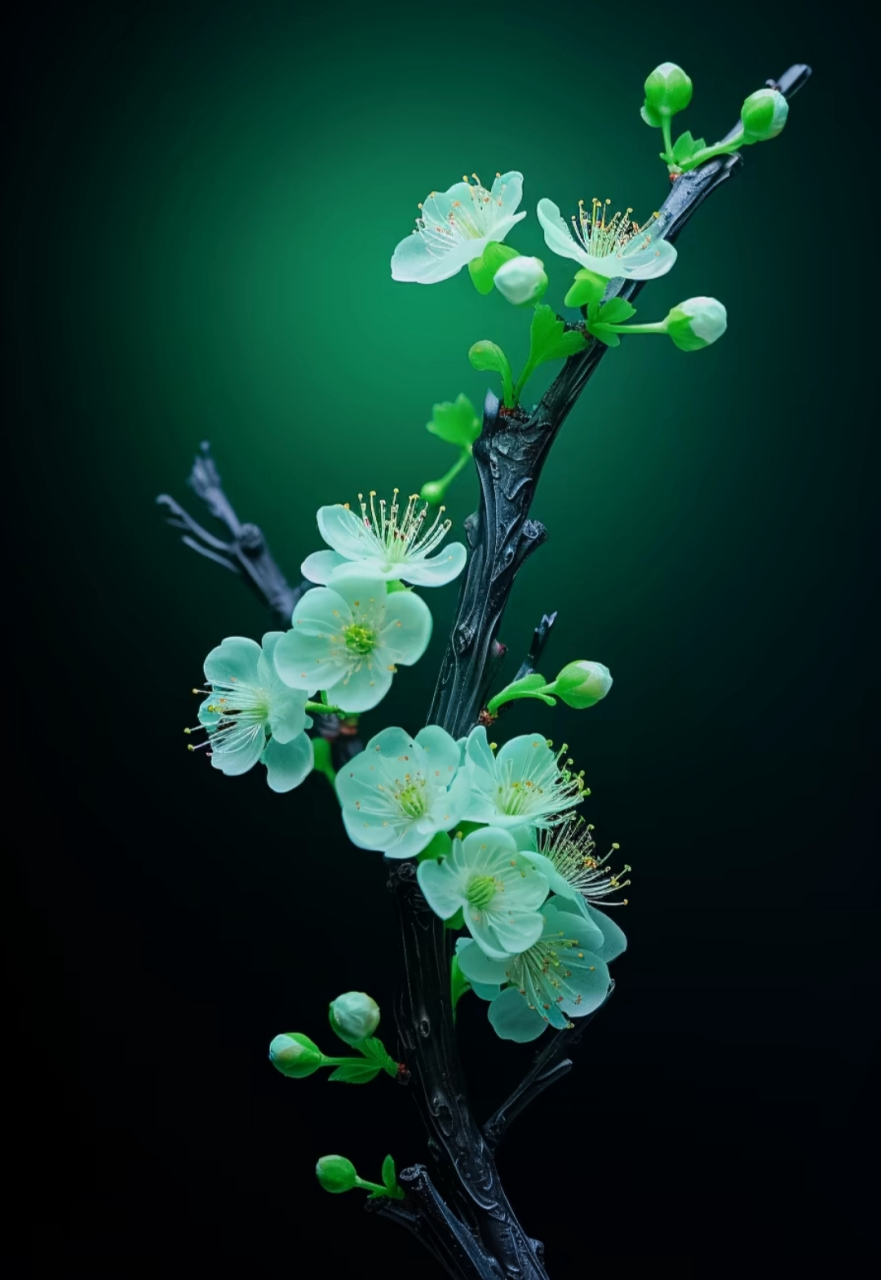 冬雪压不弯,含笑冰峰中. #壁纸# #梅花