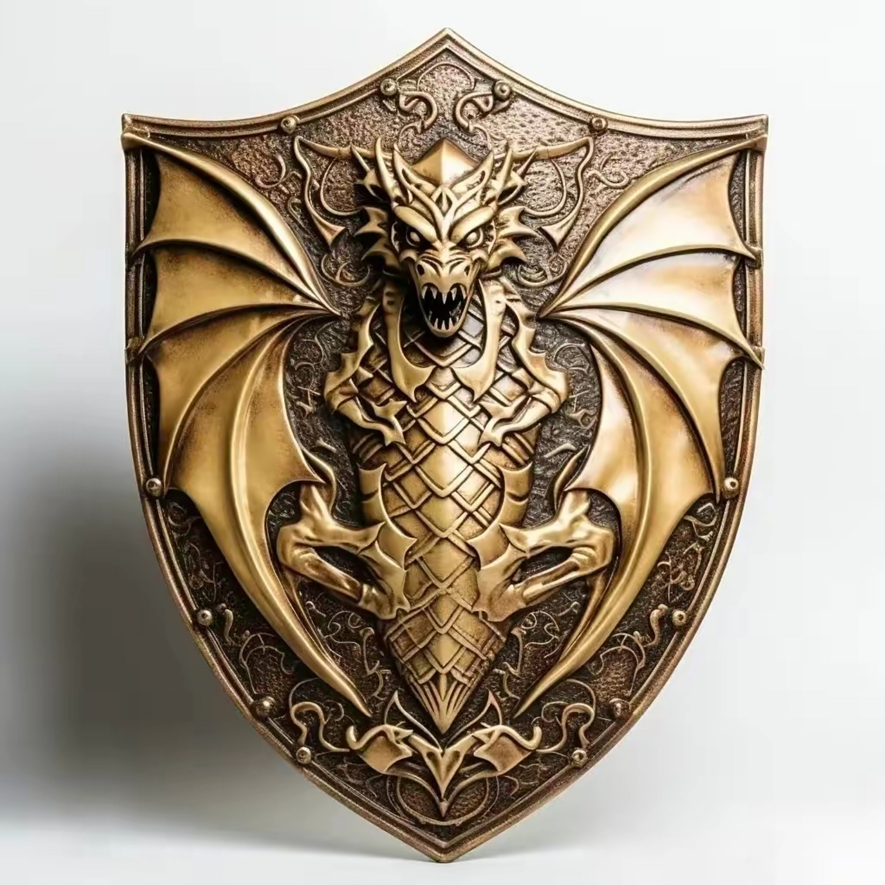 盾牌是古代作战时一种手持格挡,用以掩蔽身体,抵御敌方兵刃,矢石等