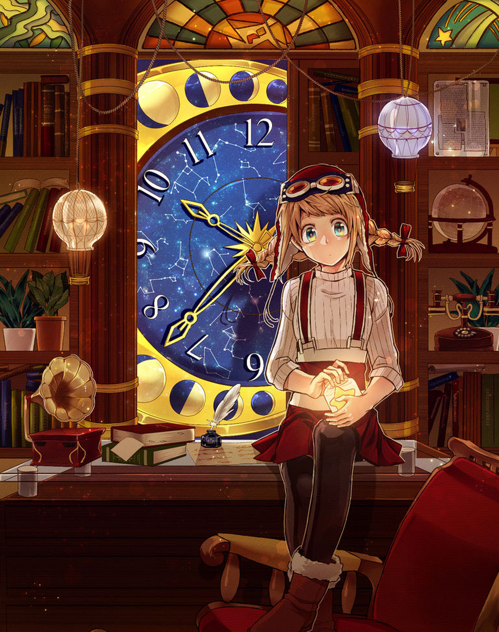 古典与未来 - 蒸气朋克插画特辑 -  「蒸气朋克」是著名的科幻题材,其