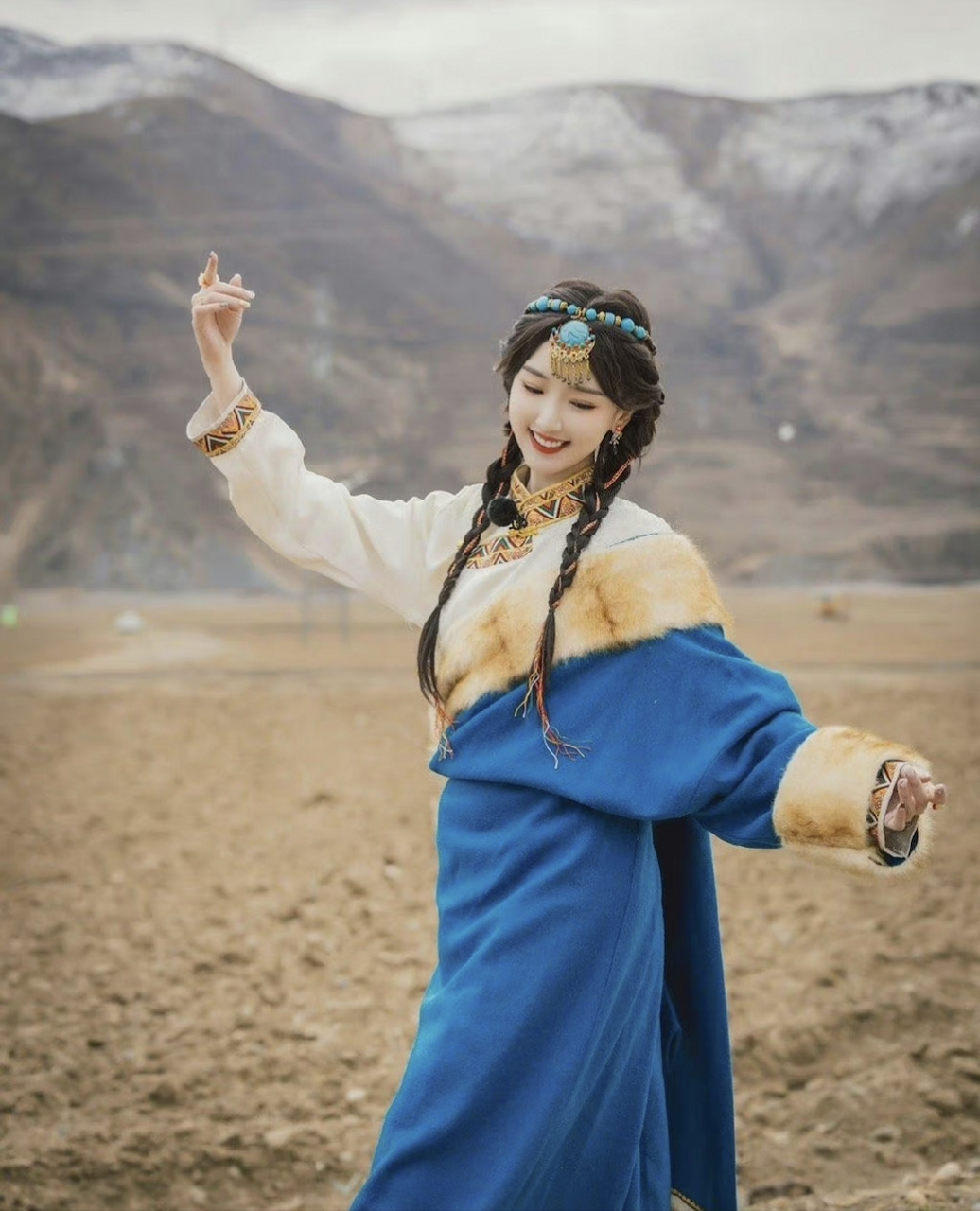 毛晓彤西藏美图,仙女下凡[打call]