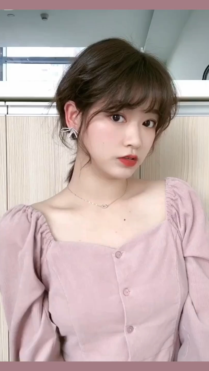 温柔韩系低马尾教程