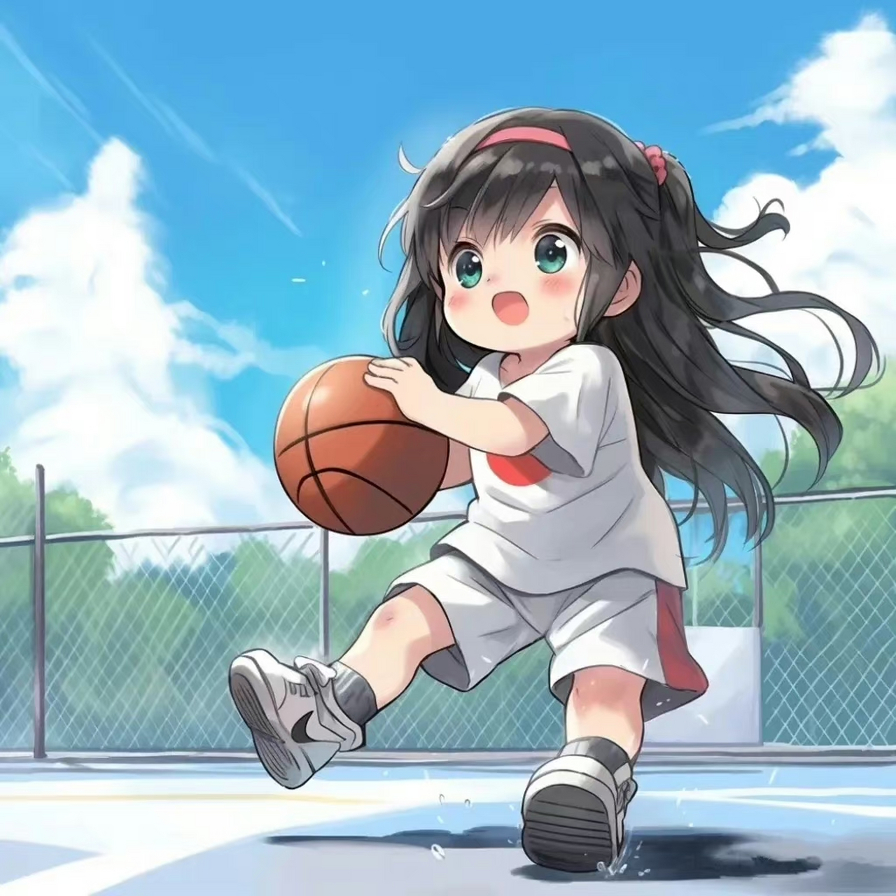 体育系动漫可爱小头像90#头像# #动漫# #篮球