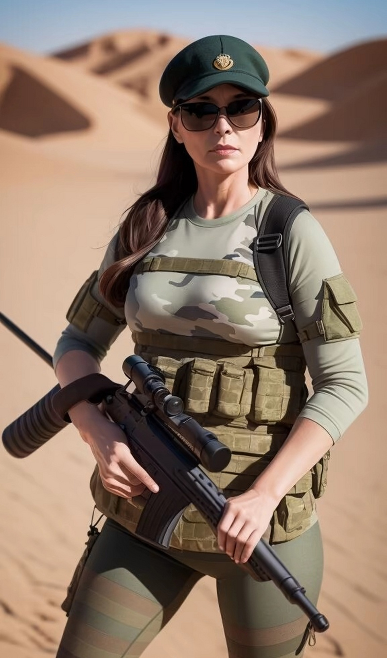 乌克兰最美女兵热门图片
