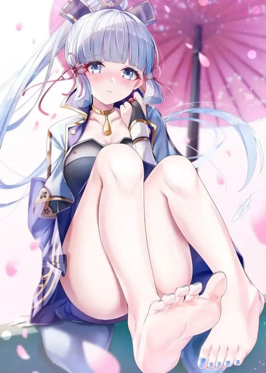 点个赞给你看看腿!#原神# #二次元美图