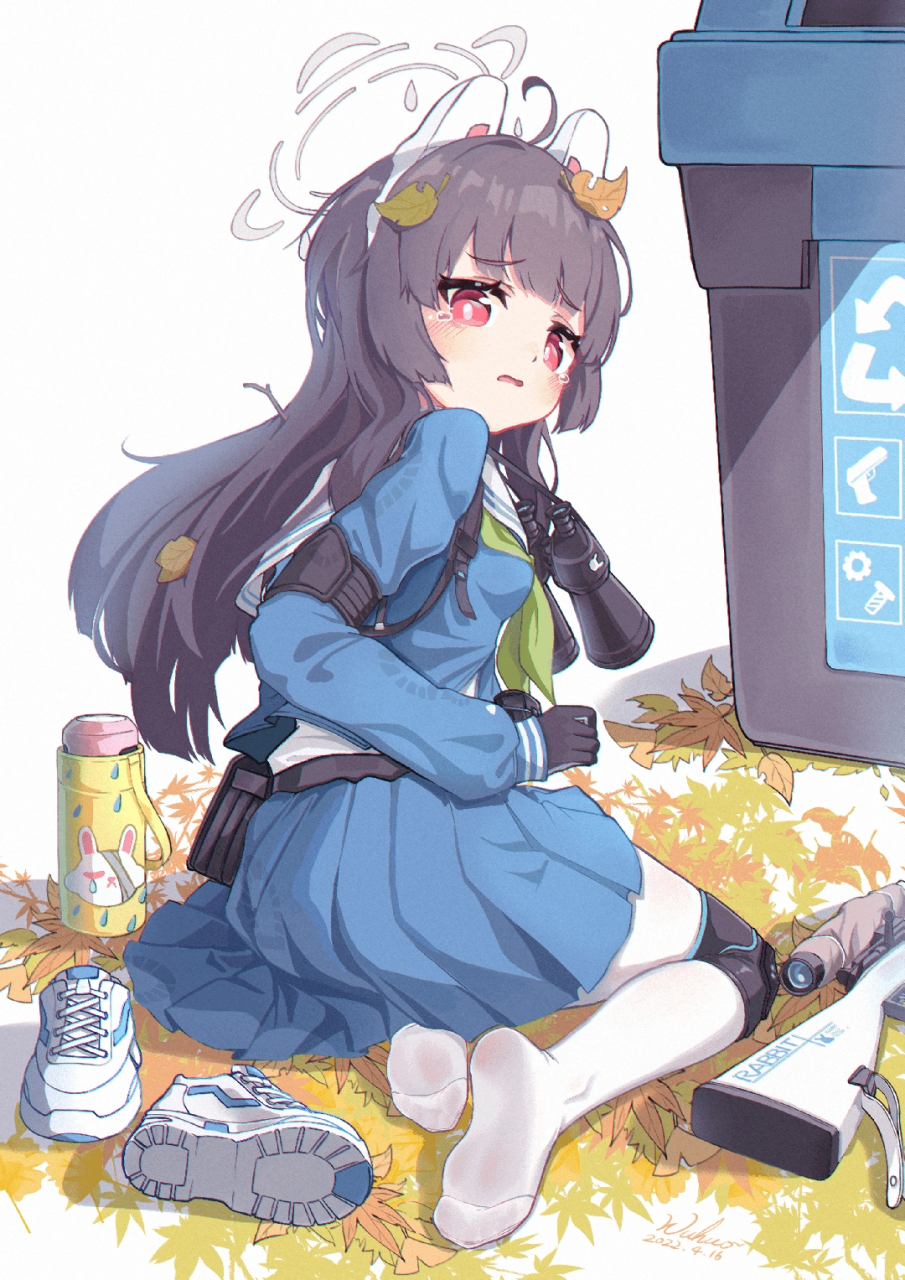 这是什么,牛奶雪糕?舔一口#二次元# #动漫头像和壁纸#  #碧蓝档案