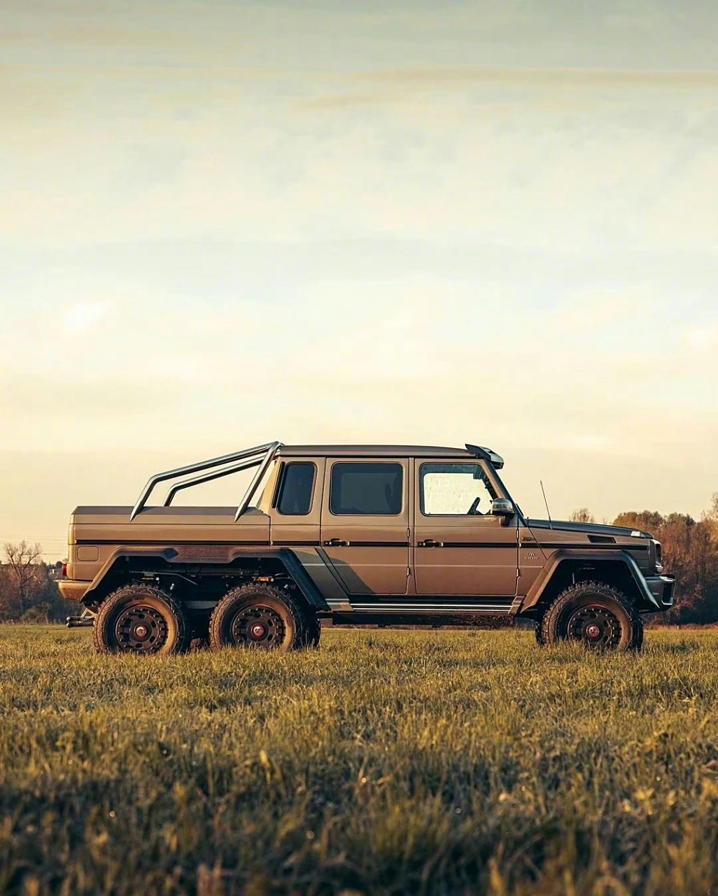 奔驰g63 amg 6x6豪华皮卡#皮卡车