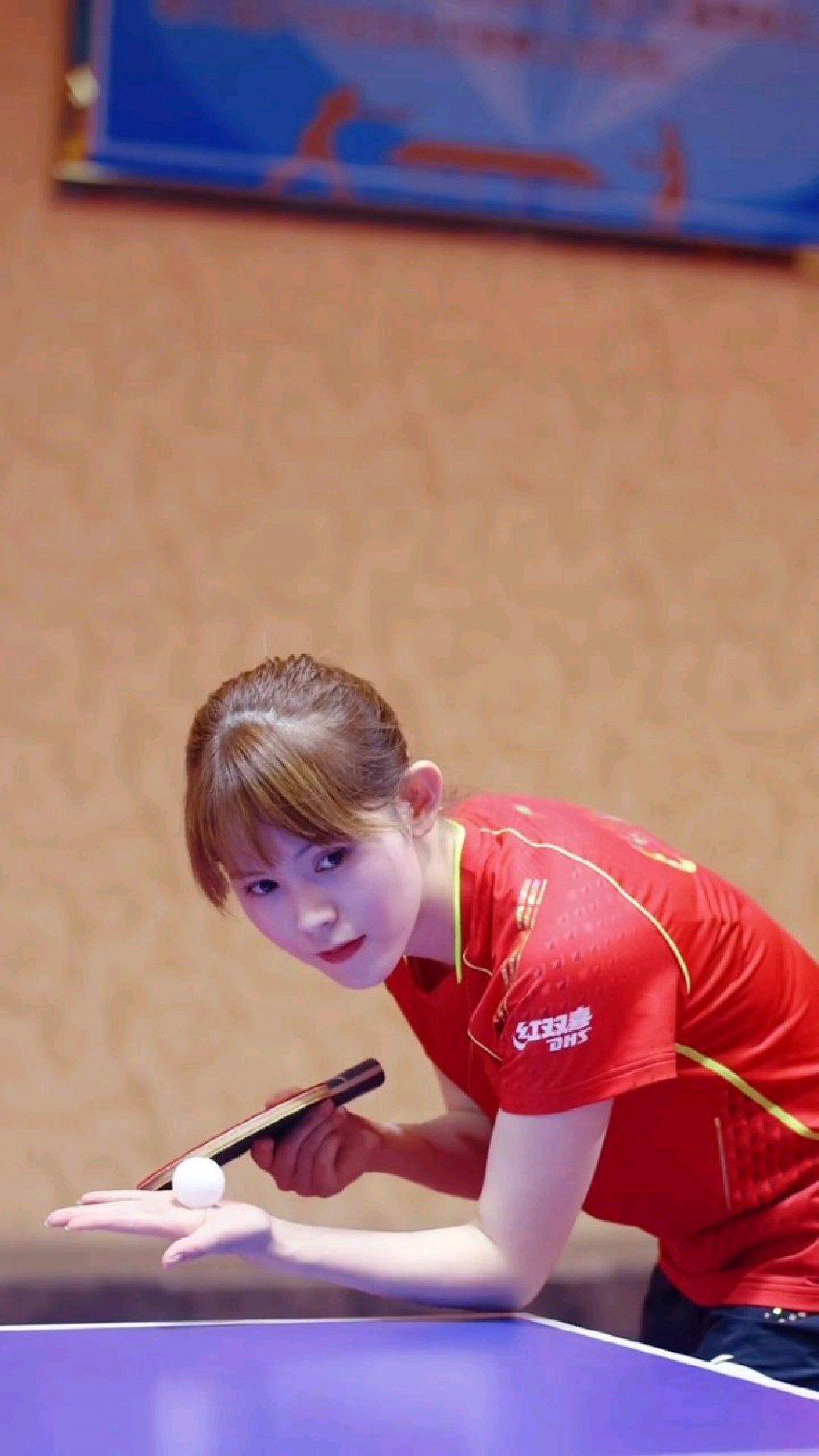 乒乓界,你有见过这样漂亮的美女吗?