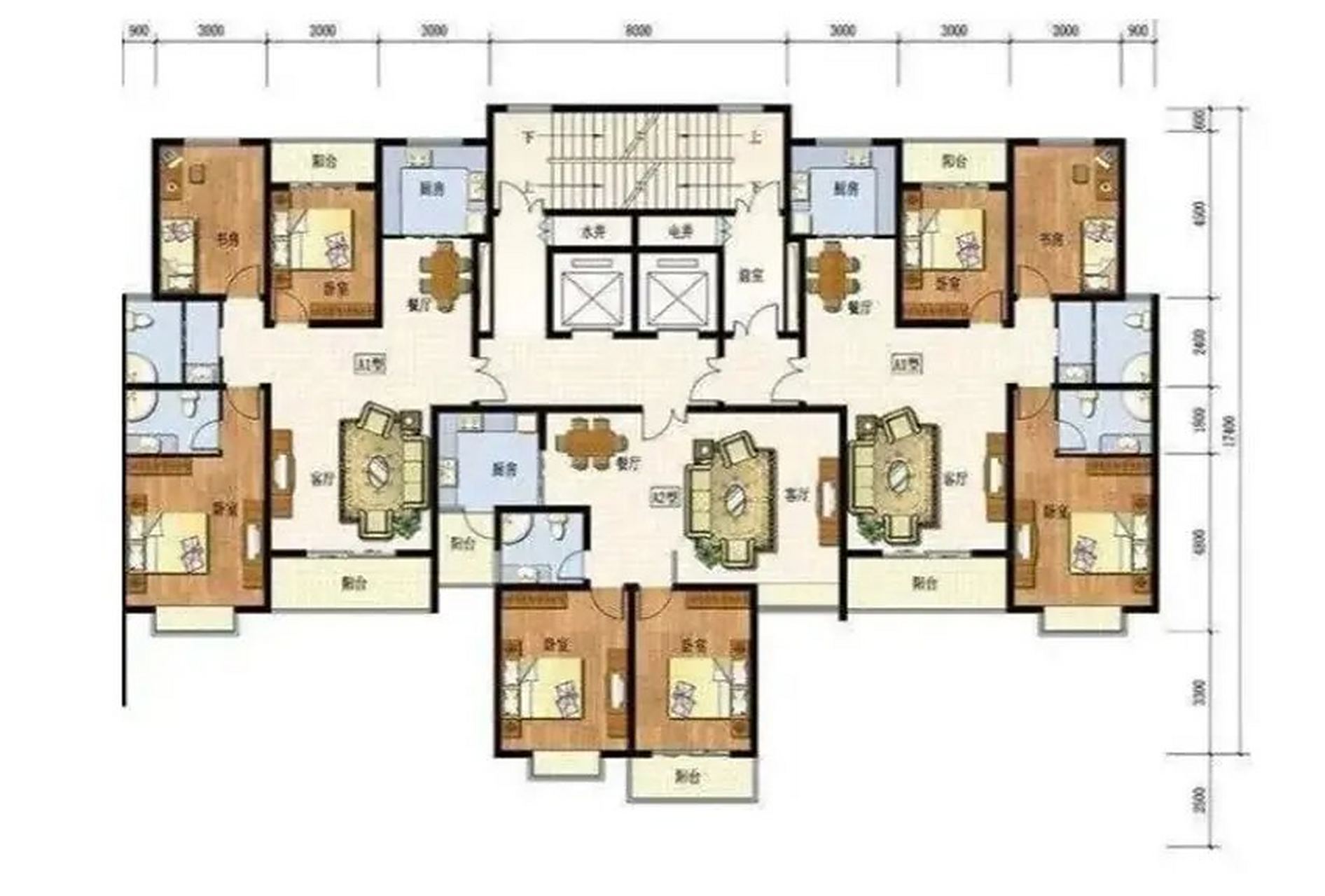 小区一梯三户的结构,为何不推荐你买中间户,便宜也别买!