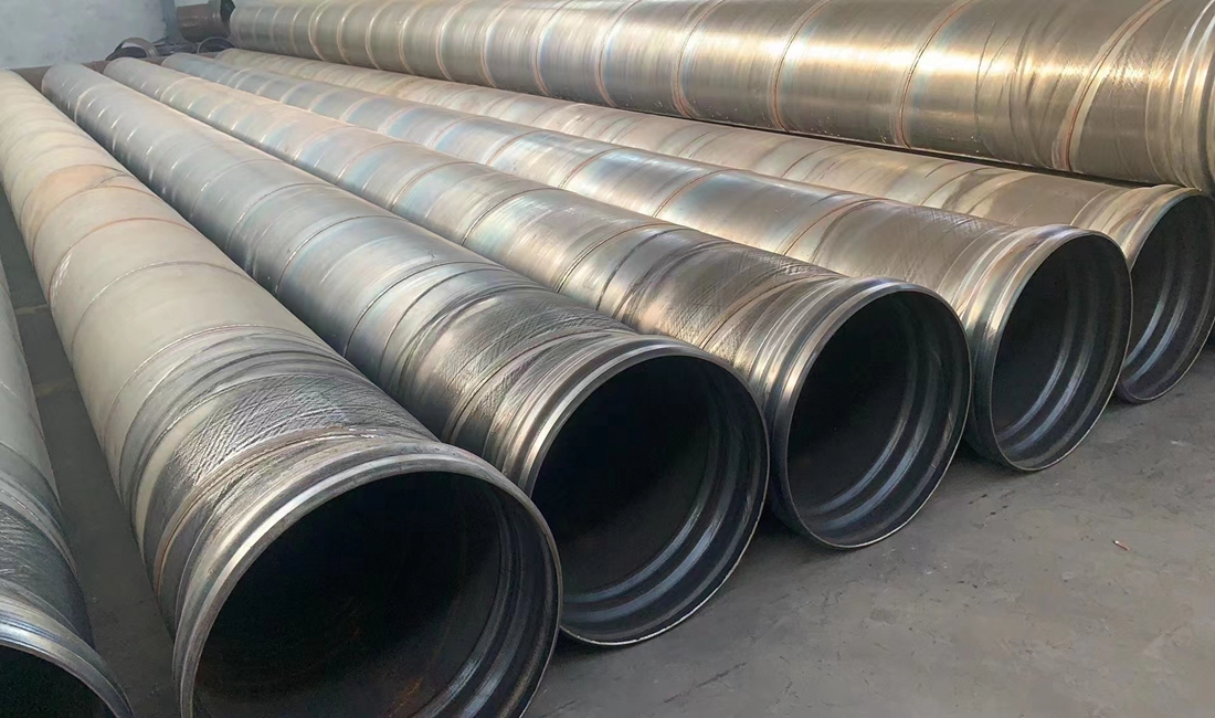 承插口式涂塑钢管加工过程