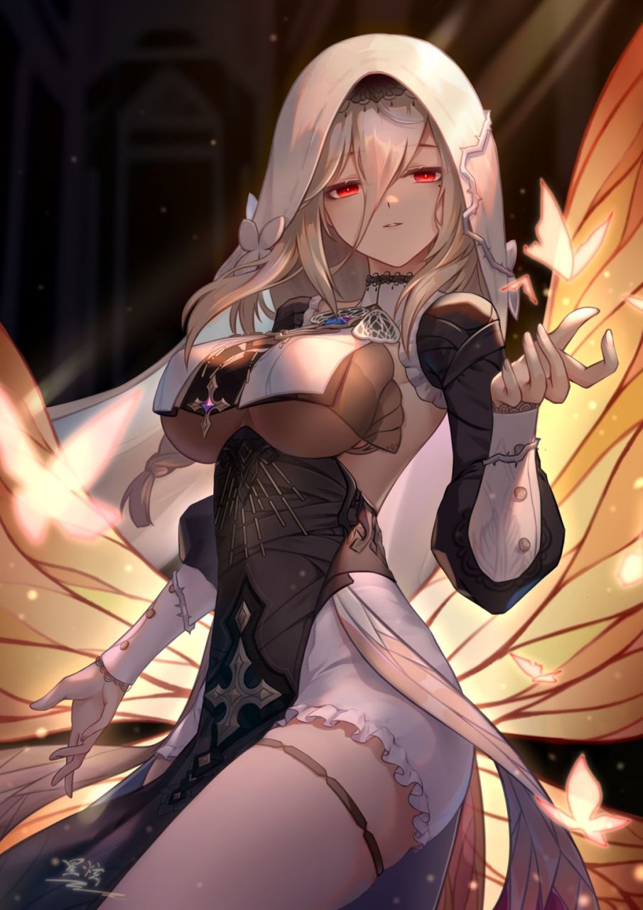 崩坏3rd# #阿波尼亚# 画师:夜蓝星炫#崩坏3