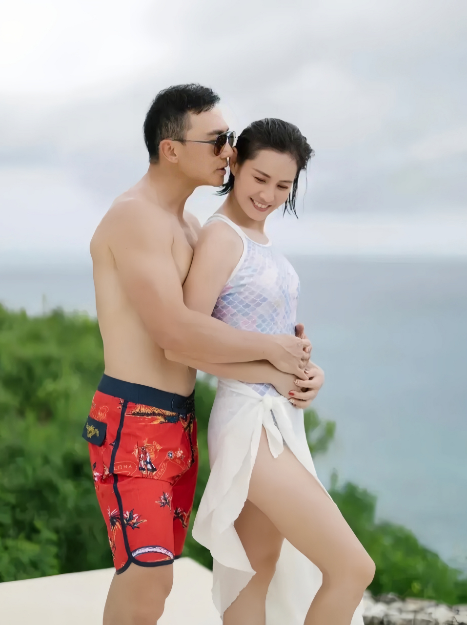 刘畊宏和老婆,一家人在一起的画面特别幸福!