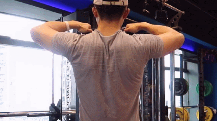 肩后束锻炼方法