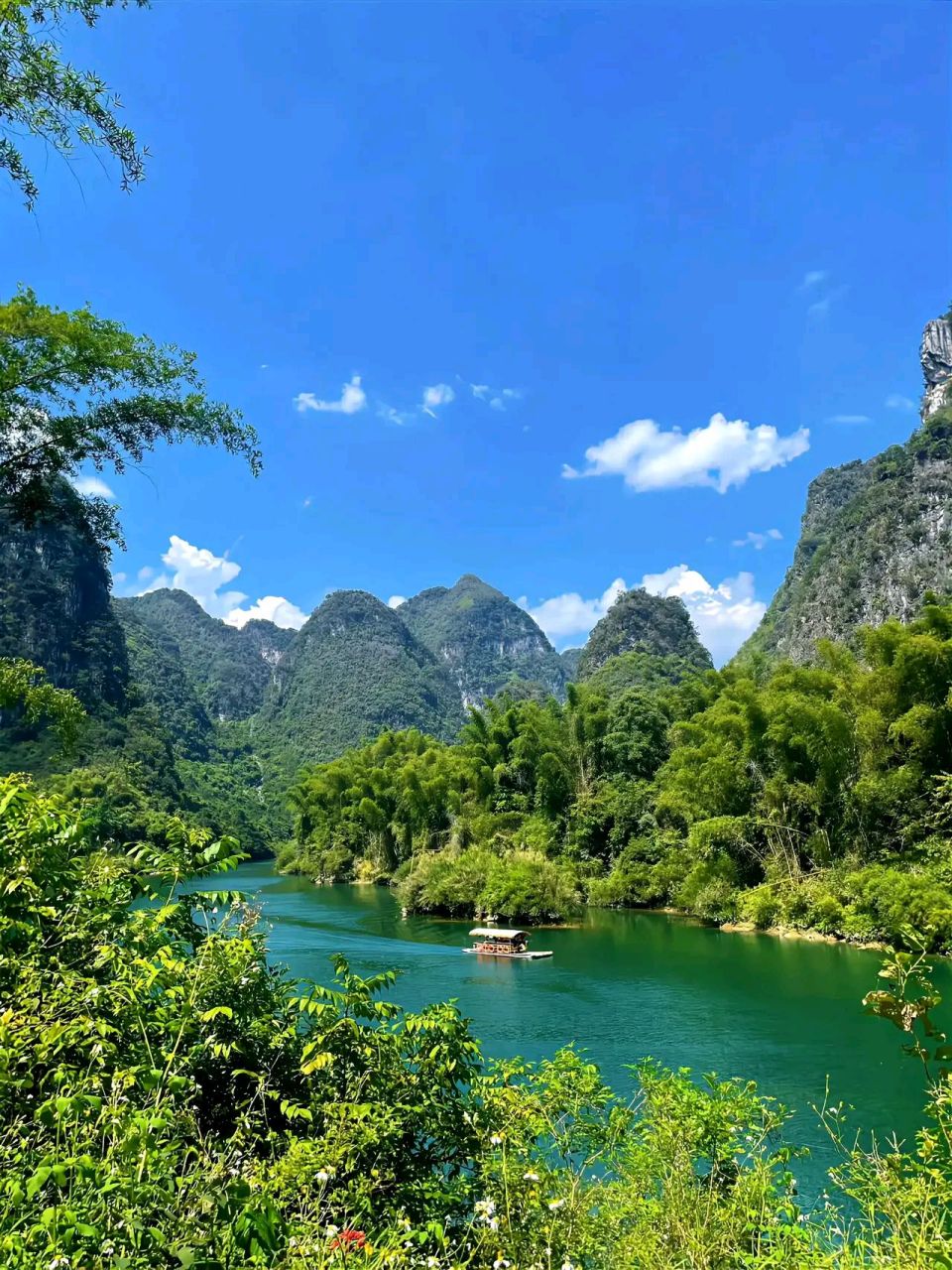 山清水秀,这不是ai,这是真实的广西山水.