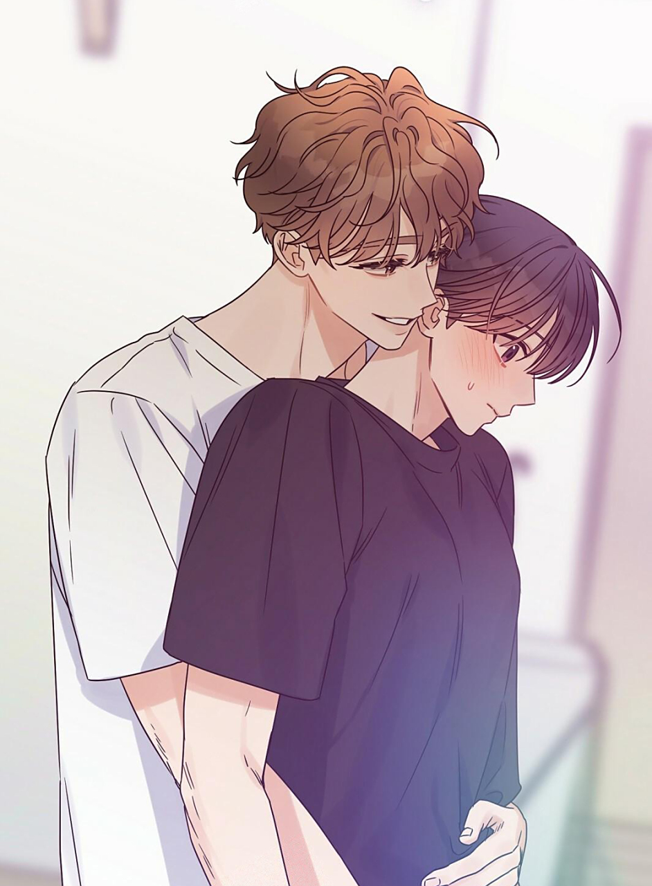 "我困了,送我回去吧"#韩漫#  漫画名:omega情结 这个漫画有点甜度超标