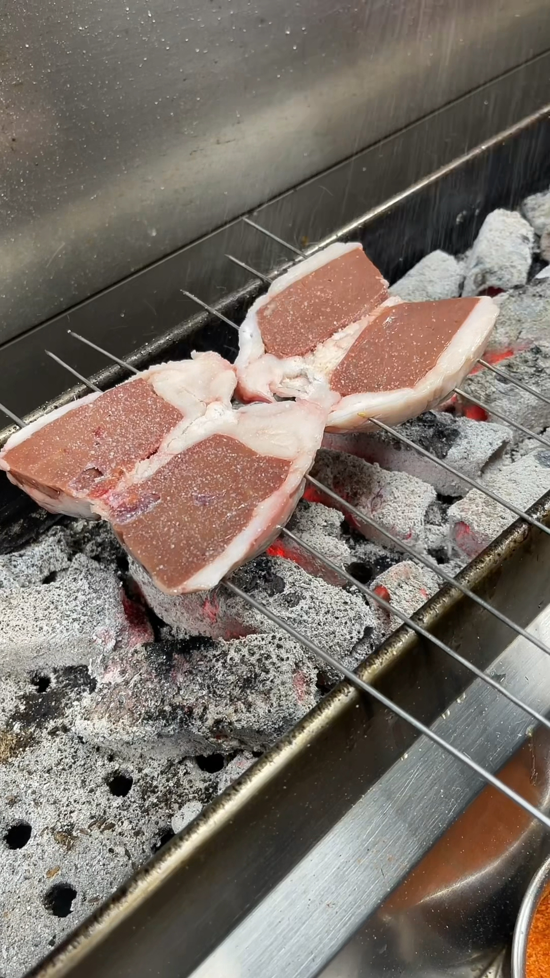 烧烤美食之油包肝