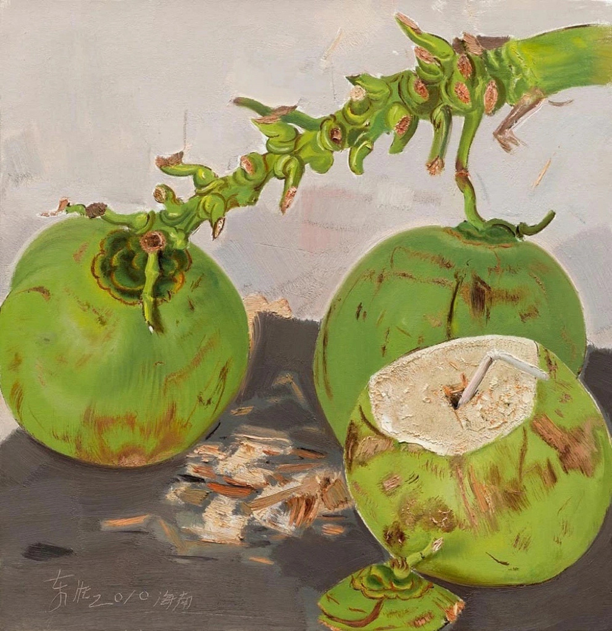 忻东旺静物油画作品欣赏!