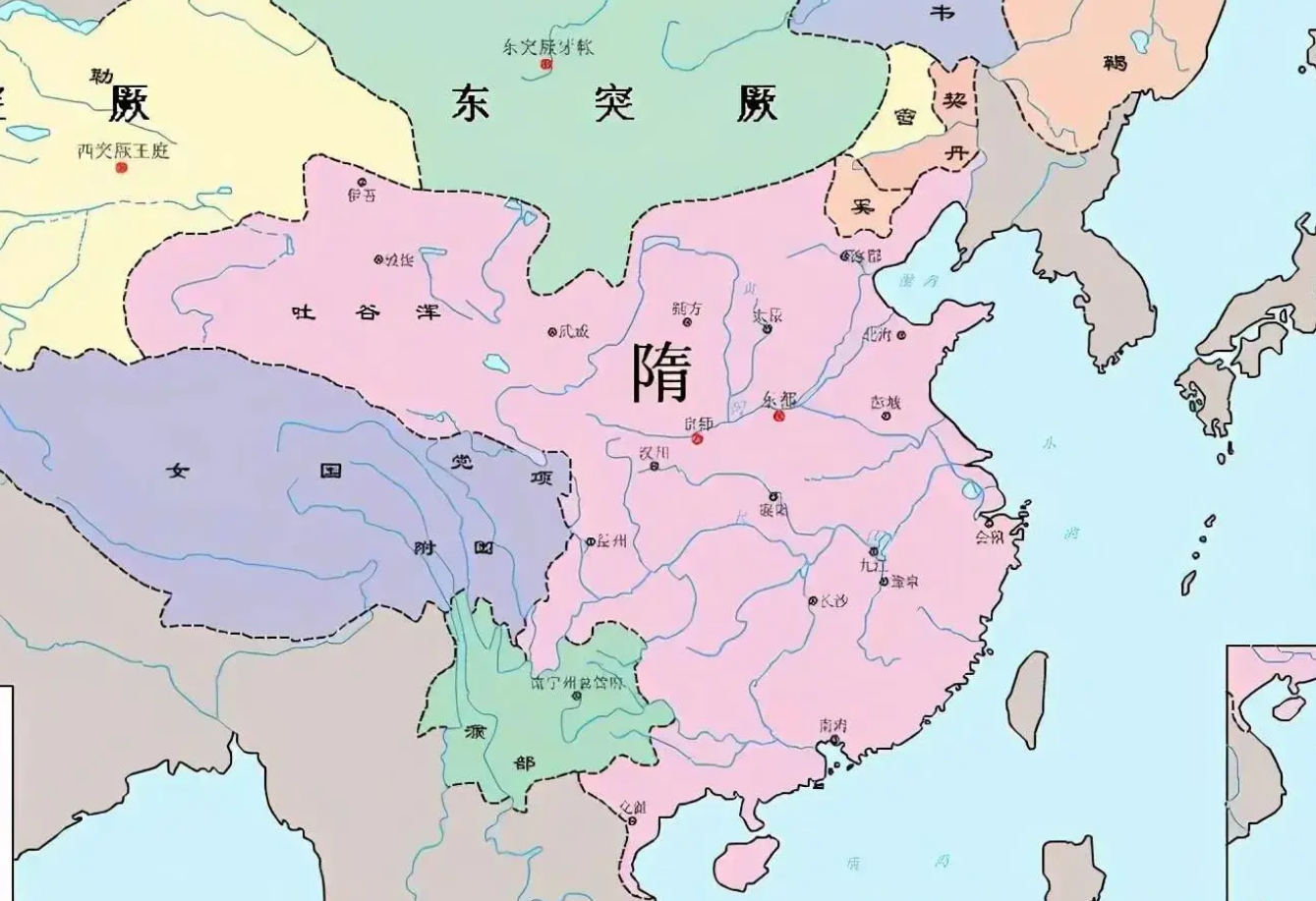 隋文帝杨坚封赏灭陈功臣,贺若弼与韩擒虎御前争功