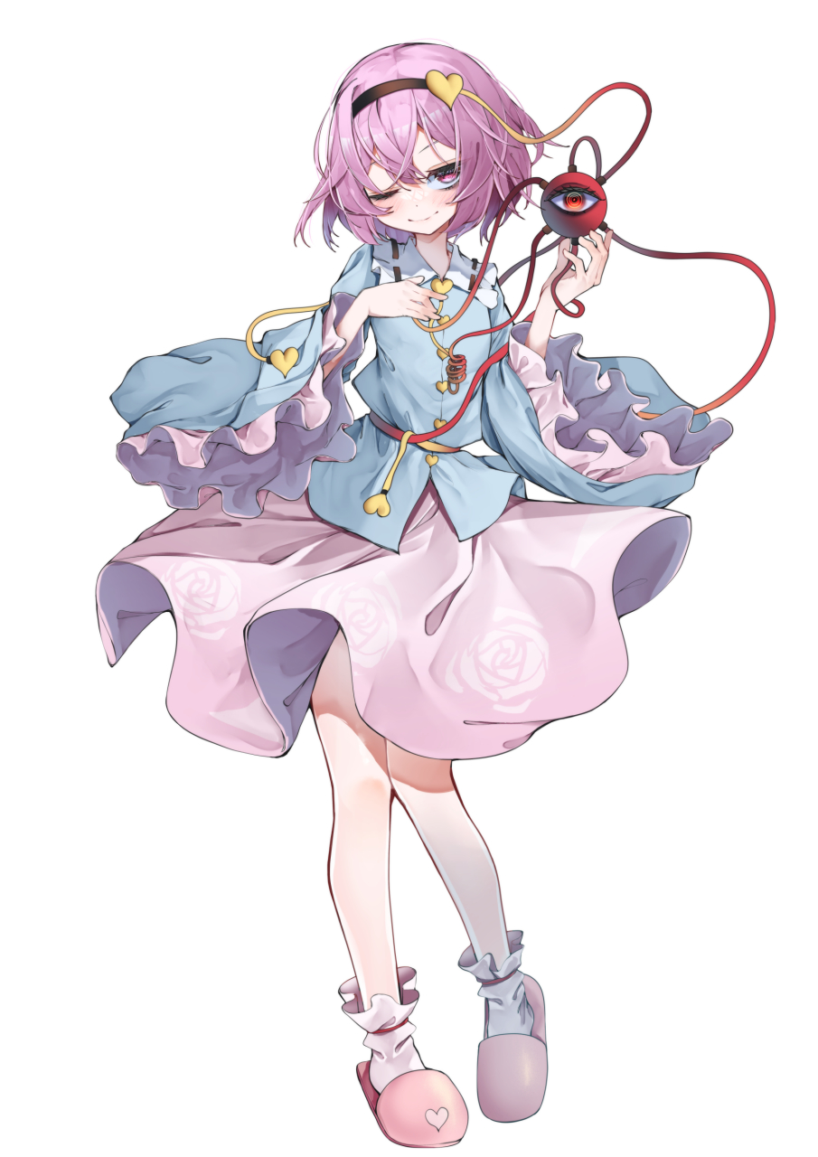 起床气有点点重呢[滑稽]——古明地觉(东方project)#二次元#  画师:つ