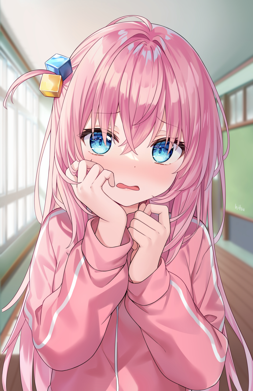 害羞的表情超可爱!- 少女「脸红」的模样