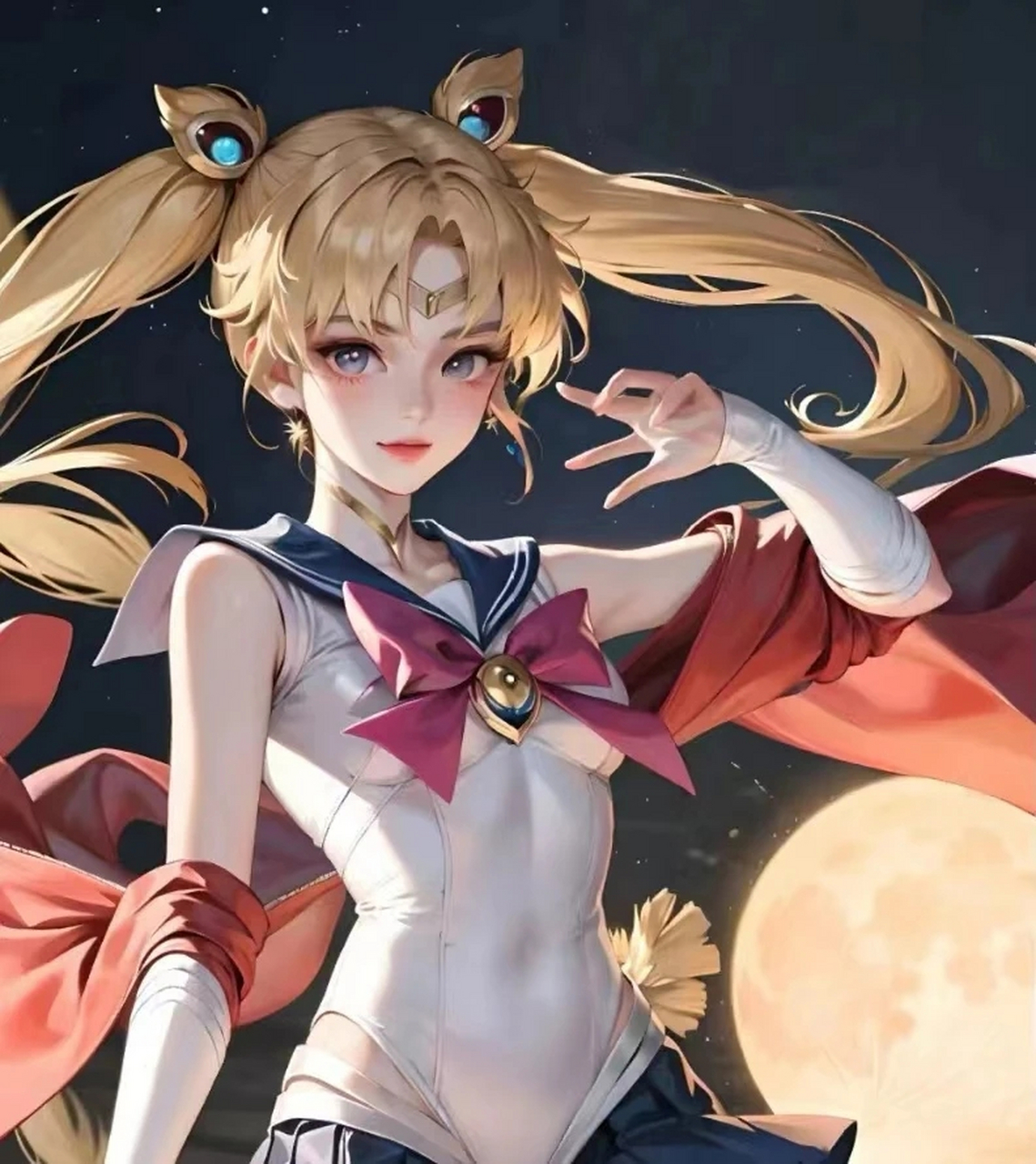 ai绘画|少女心月野兔1