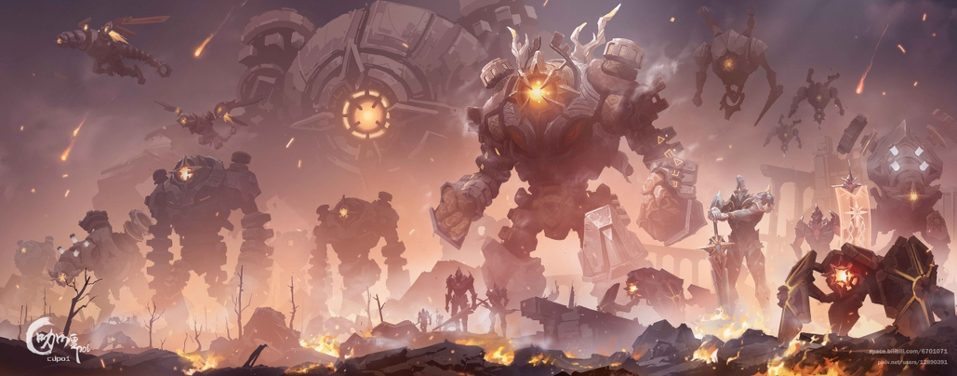 坎瑞亚钢铁洪流 画师:cupoi/吃咖喱的poi