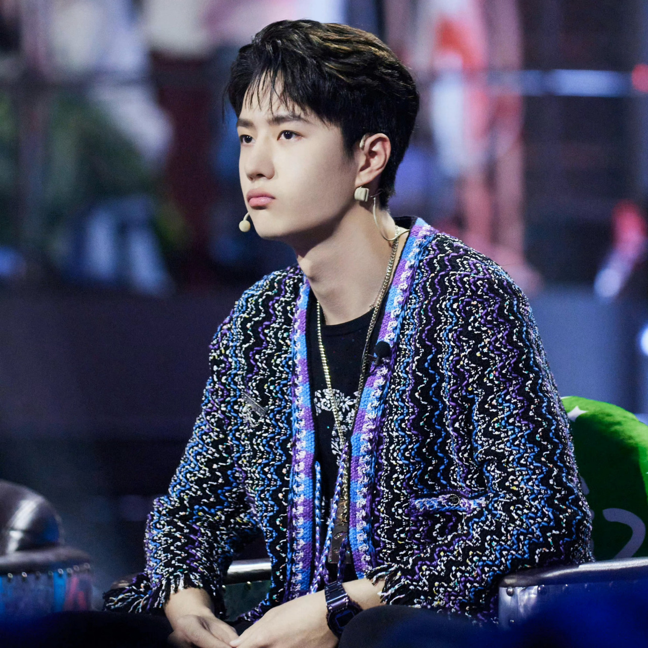 男孩子嘟嘟嘴代表什么呢?——要亲亲 #王一博