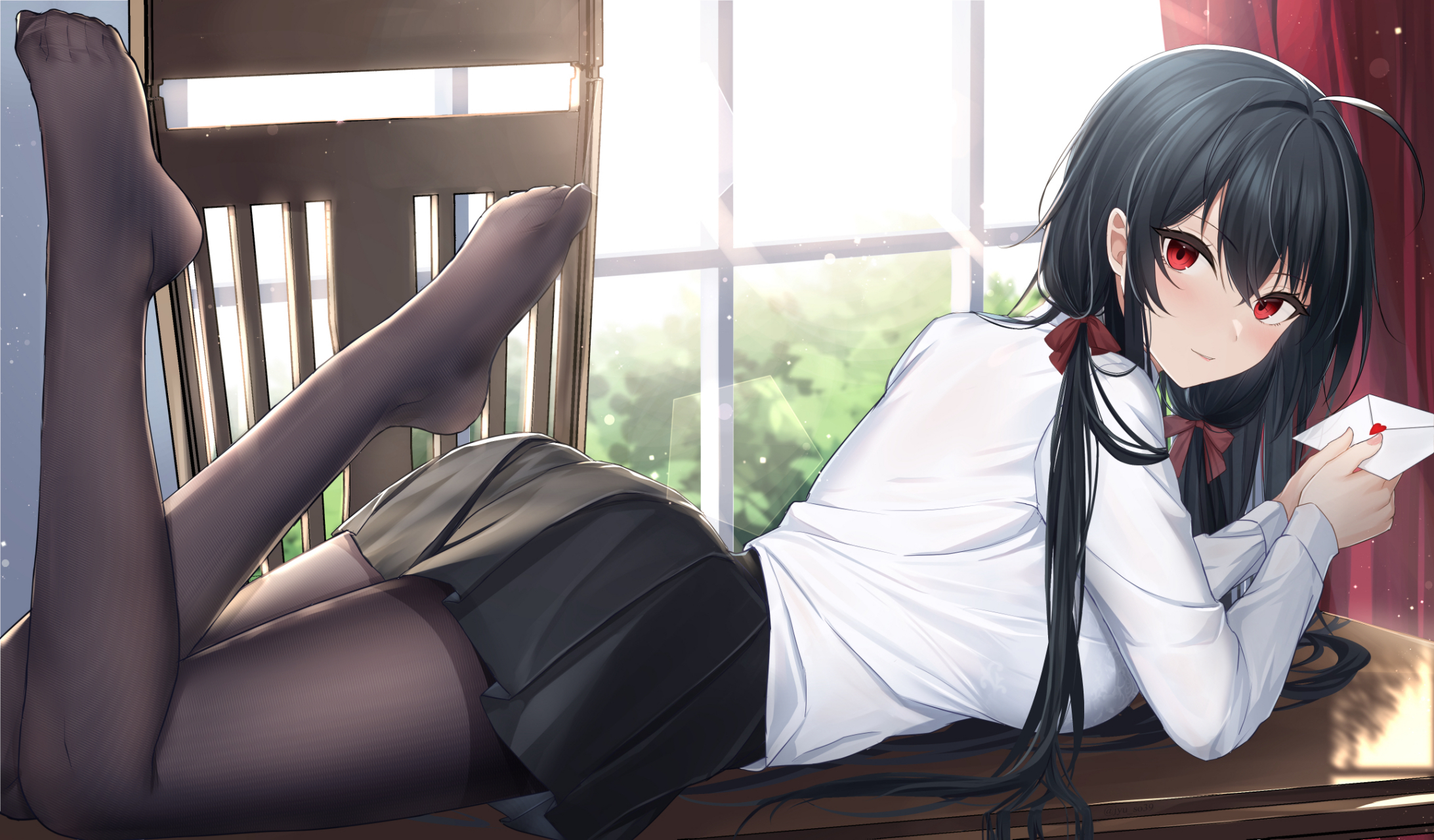 黑丝御姐大凤(鹩)[舔屏][舔屏][舔屏] 画师:jyu-so#碧蓝航线# #二次元