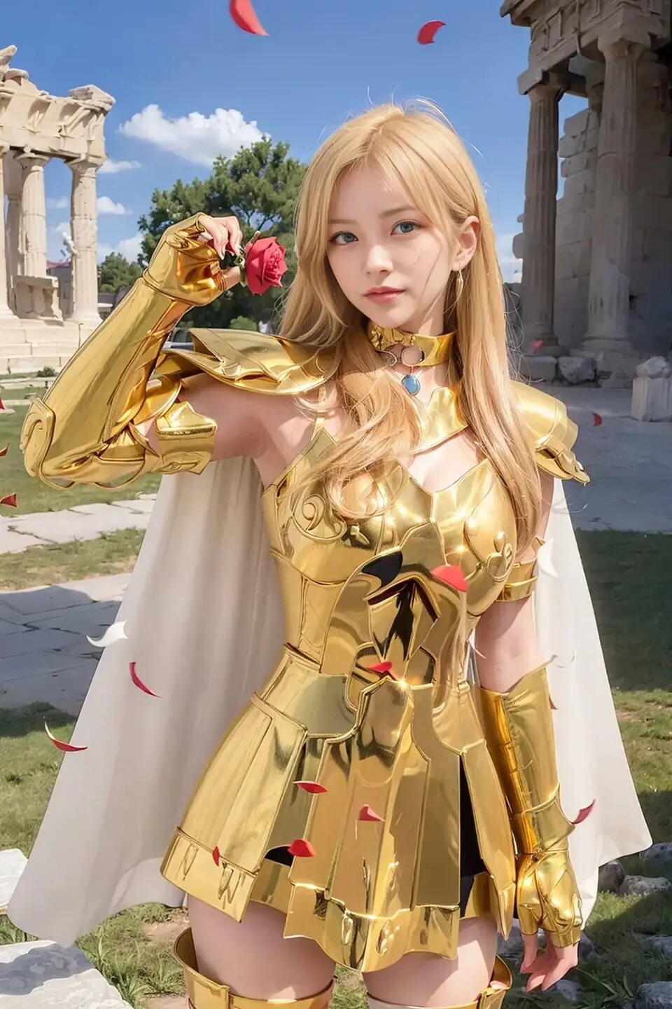 美女版本的圣斗士图集