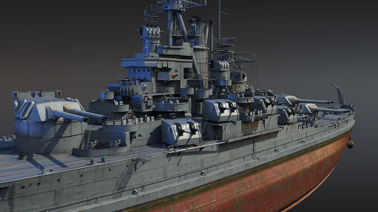 舰船欣赏:美国海军内华达级战列舰