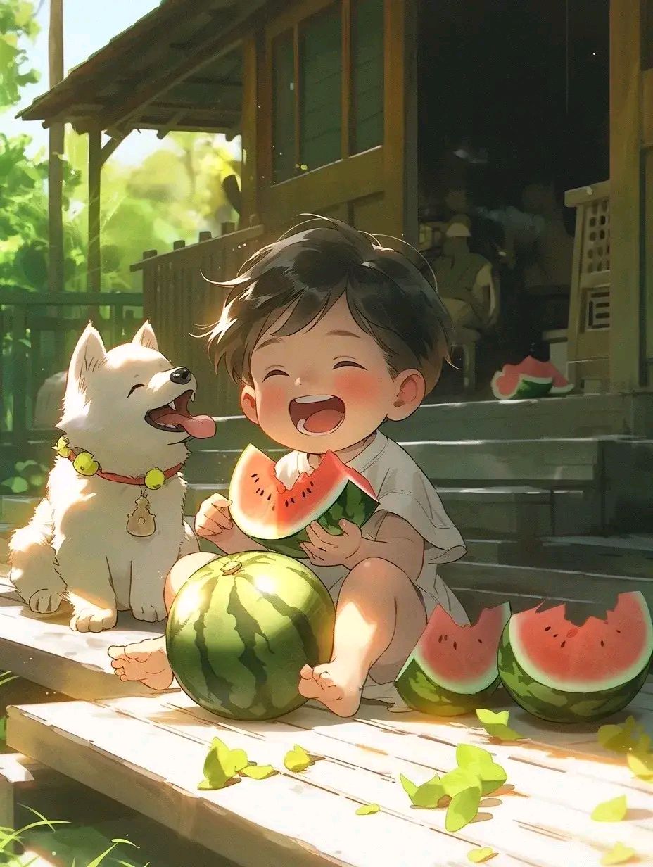 适合男孩子的可爱天真乐观积极向上的头像,心情不好时记得换一个