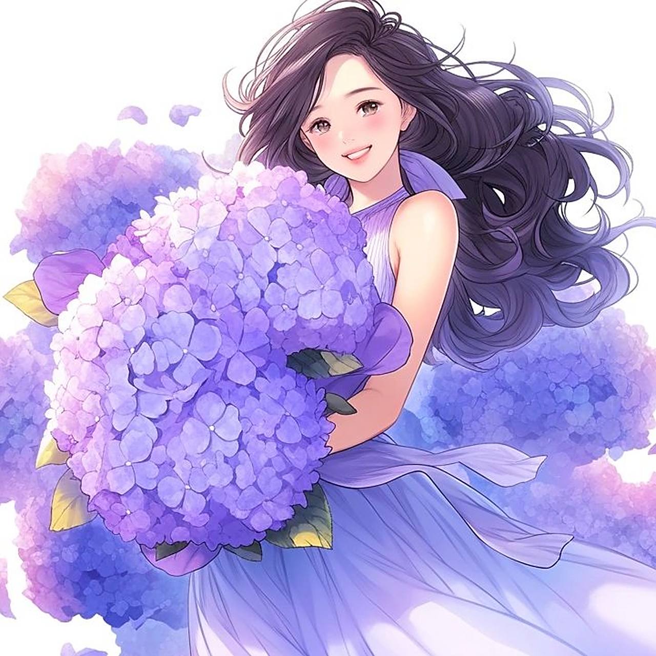 紫色系头像:生活不一定很酷,但一定要全力以赴.