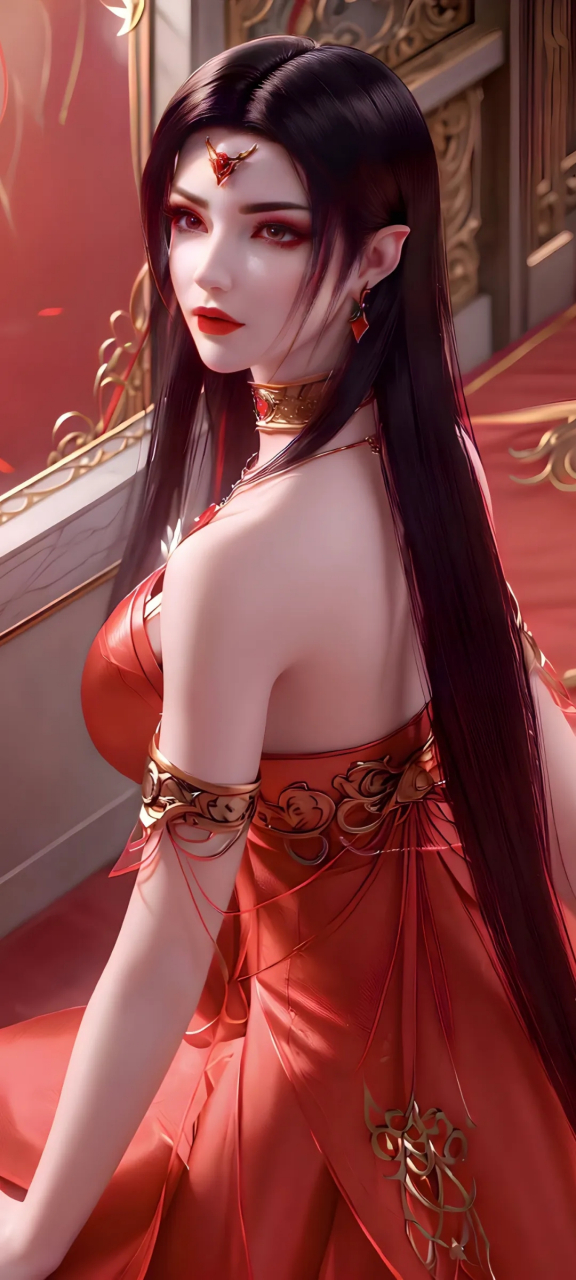 美杜莎,ai绘画壁纸系列一千三百九十