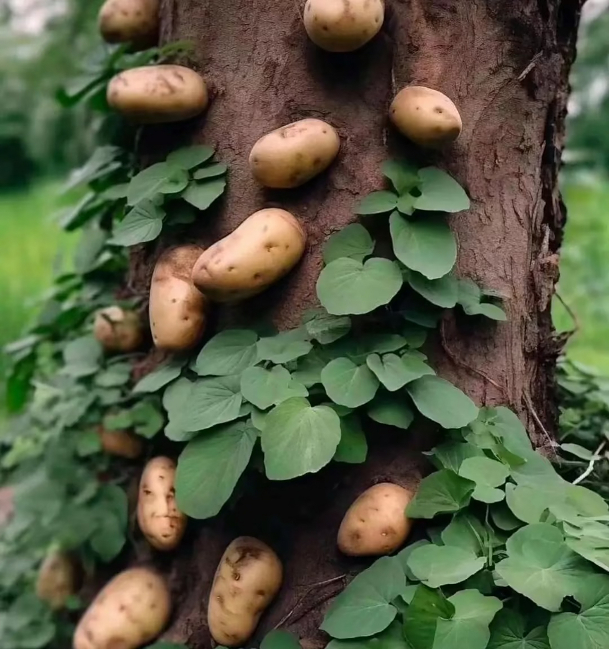 难道现在的土豆08都是长树上的吗[疑问][疑问]