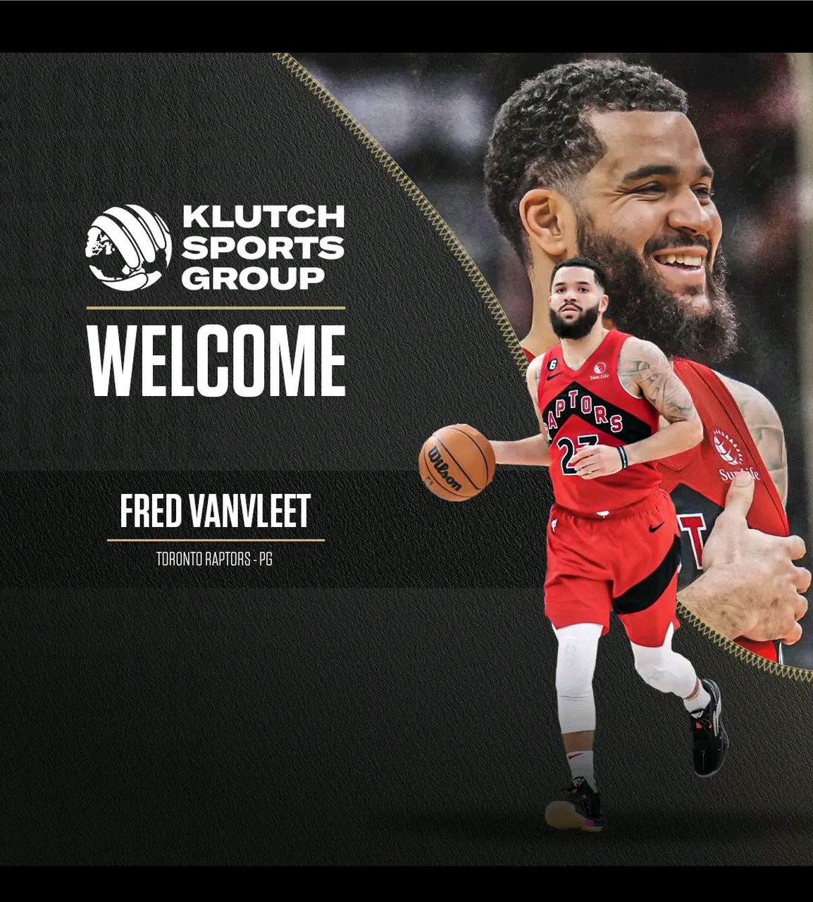 klutch经纪公司官方宣布签下弗雷德-范弗利特  02月18日讯 今日,著名