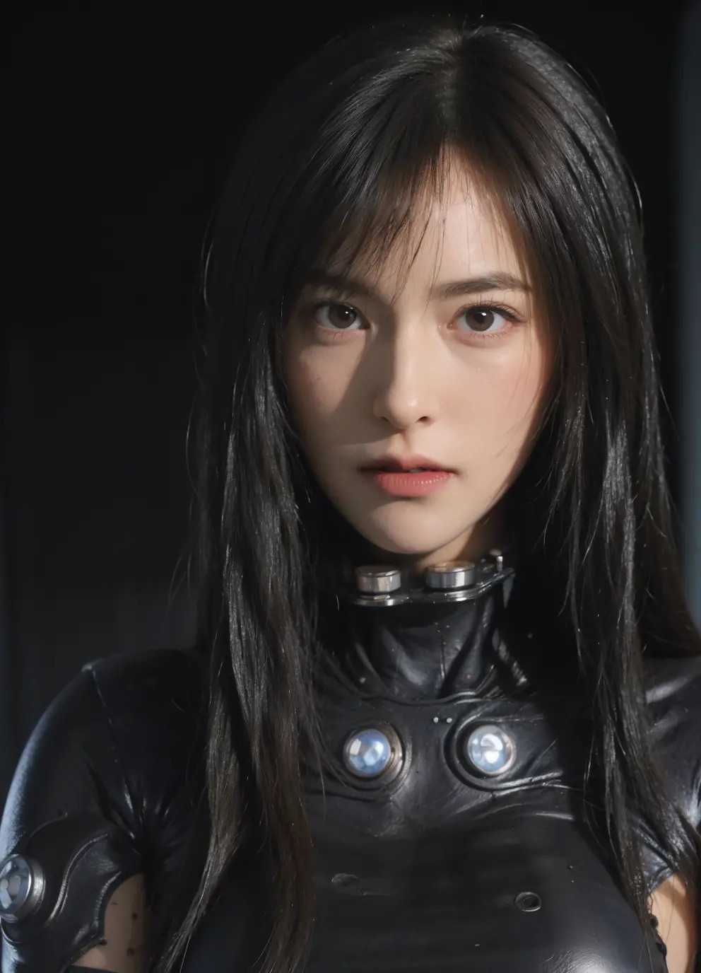 gantz下平玲花.stablediffusion 杀戮都市 gantz 下平玲花