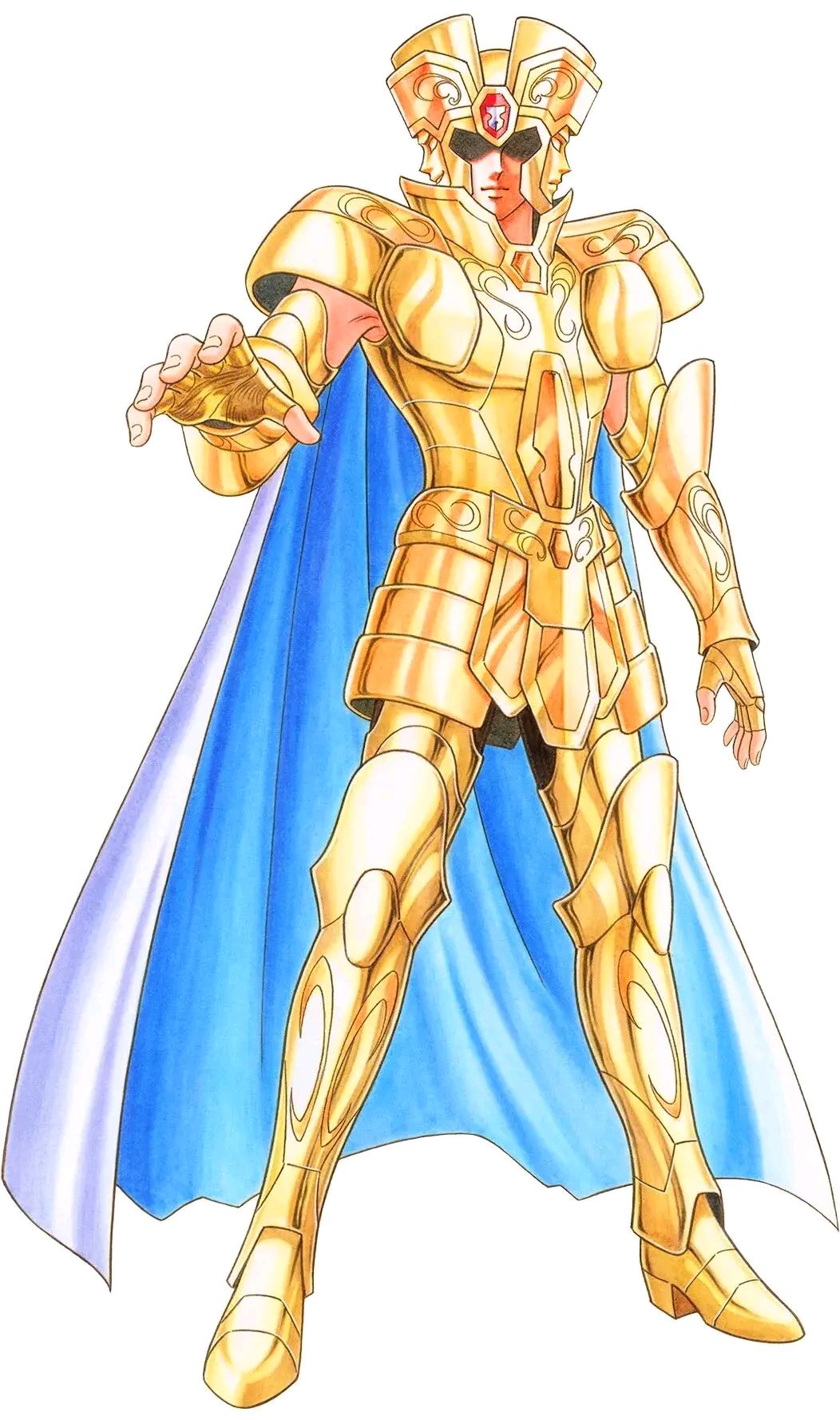 姬野美智的十二黄金圣斗士手绘稿