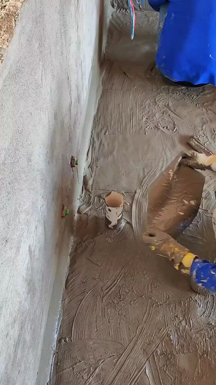 这里不做好绝对漏水#卫生间防水施工 #丙纶布防水