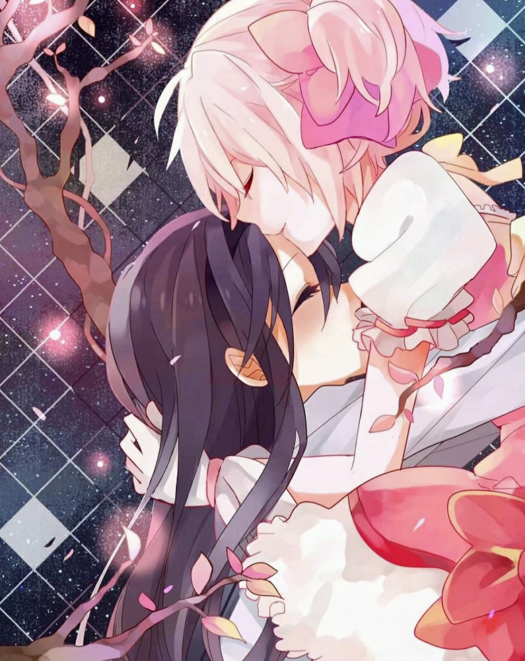 晓美焰和小圆的壁纸