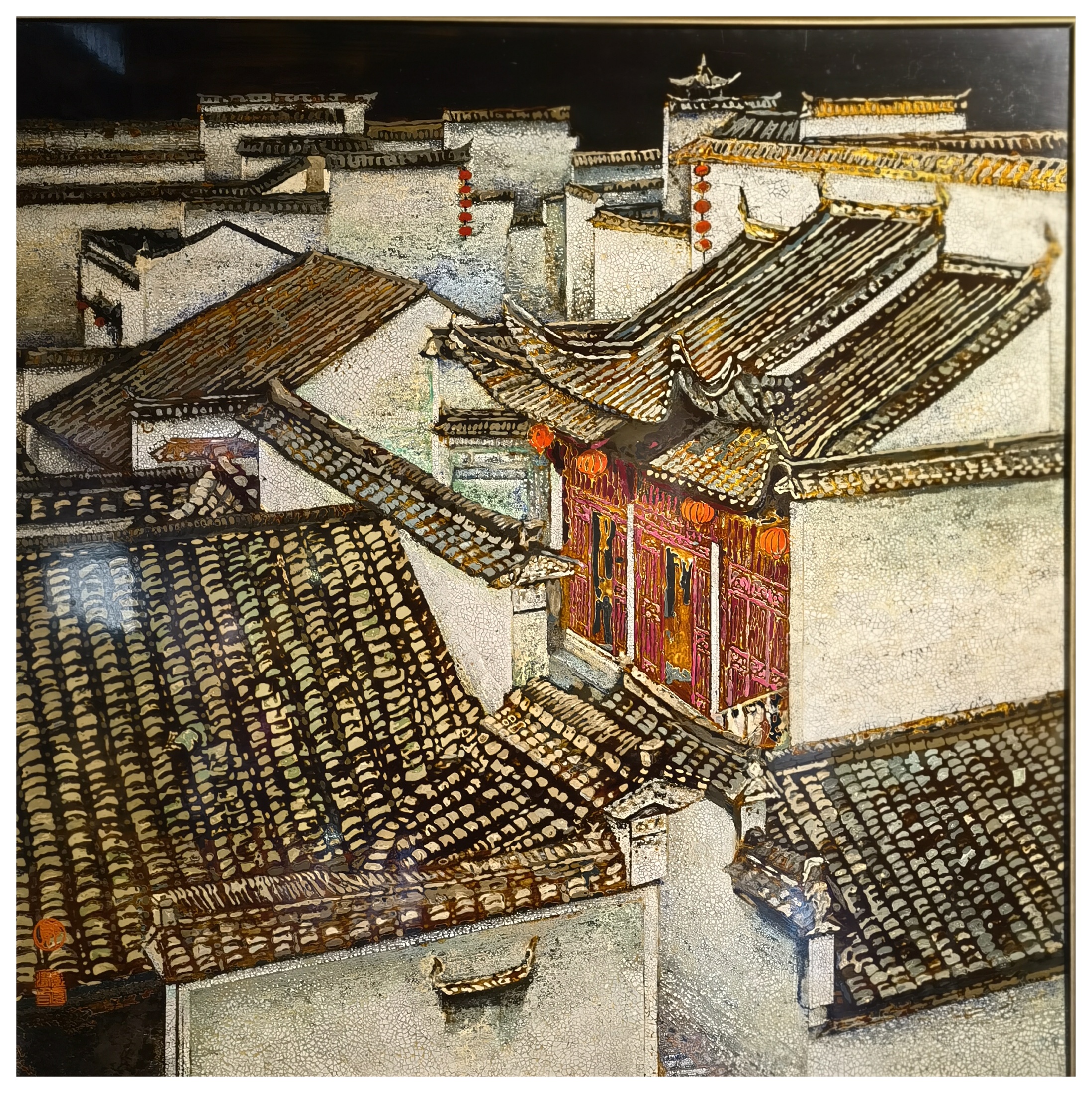 漆艺大师郑崇尧:用独特的漆画绘出多彩的艺术人生