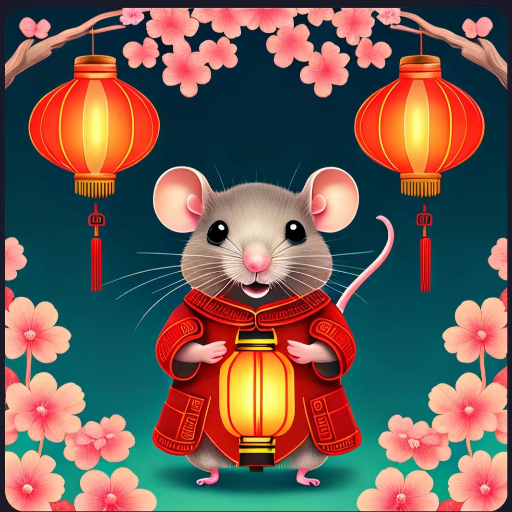 ai漂亮鼠图欣赏