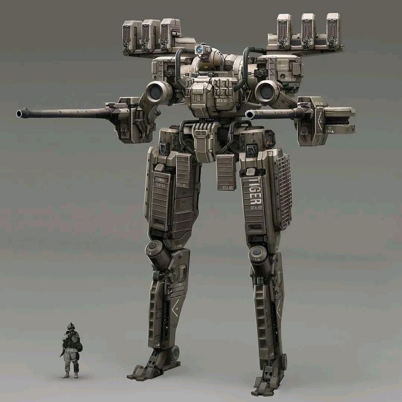 合金装备x前线任务 机甲设计方案图稿欣赏.#动漫# #插画# #动漫机甲