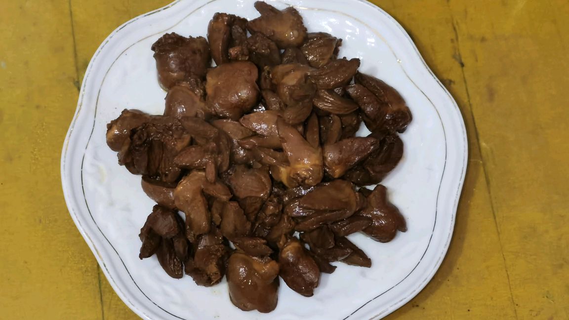 小卤鸭心,夏日下酒菜,一盘能下一扎