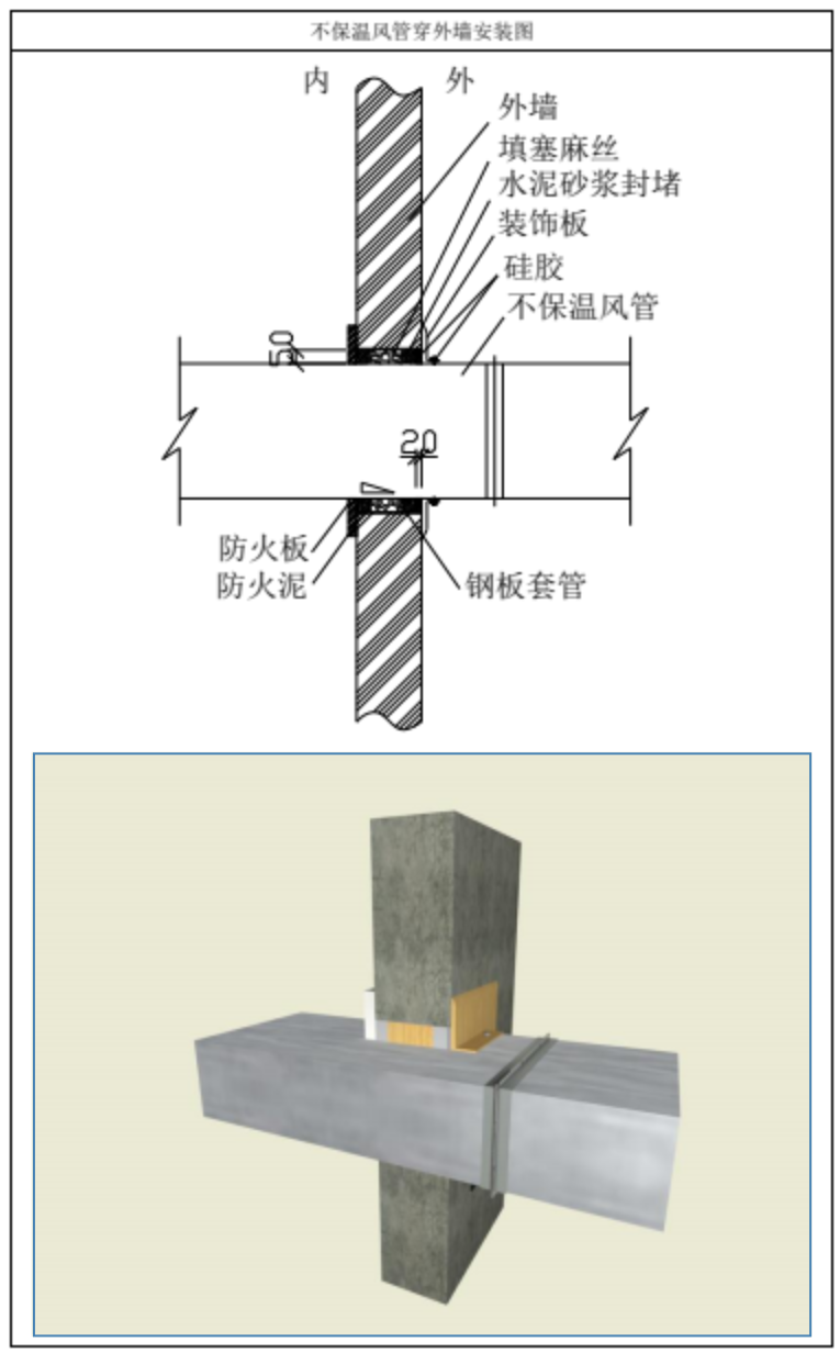 风管立管安装图集图片